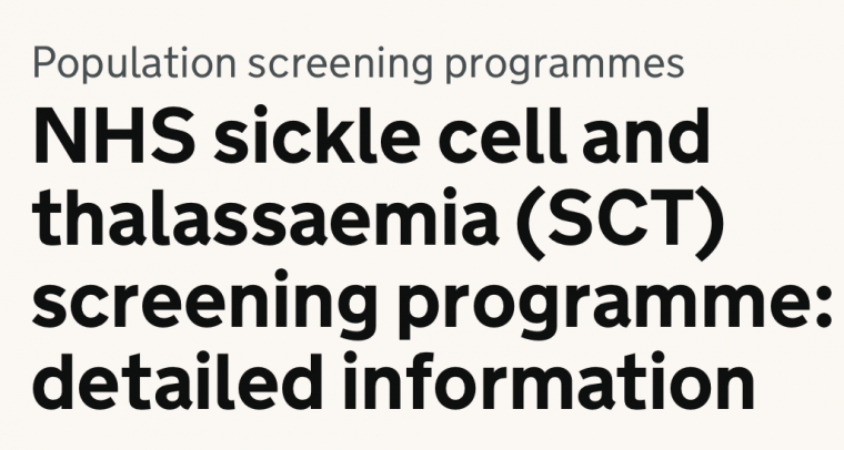 nhs screening programme